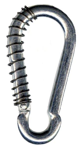 Karabinerhaken Ø 8 mm, verzinkt - 3er-Pack