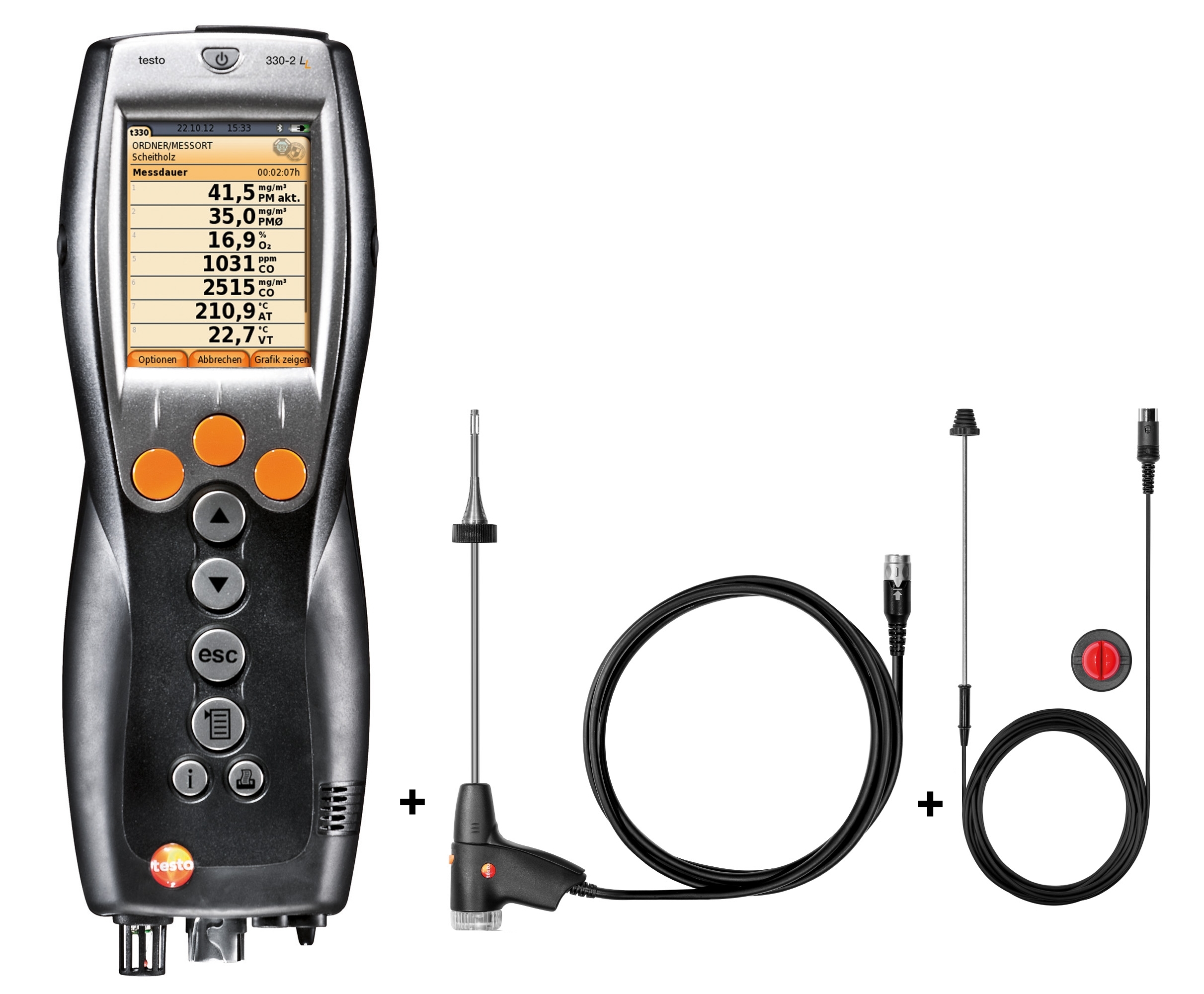 testo 330-2 LL Abgasmessgerät-Set
