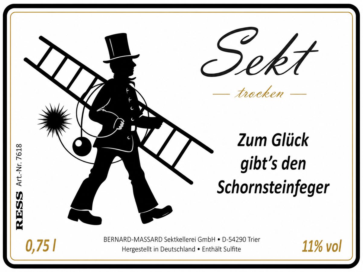 Schornsteinfeger-Sekt (6 Flaschen)