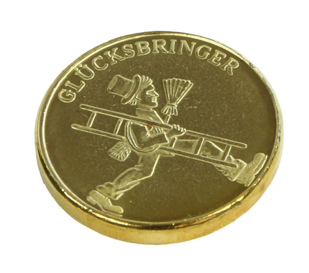 Schlüsselanhänger mit Glücksmedaille Schlüsselanhänger mit Glücksmedaille