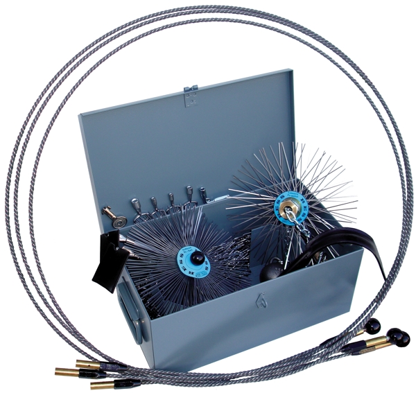 Jeu d'outils pour cheminées DIN 14800-T4