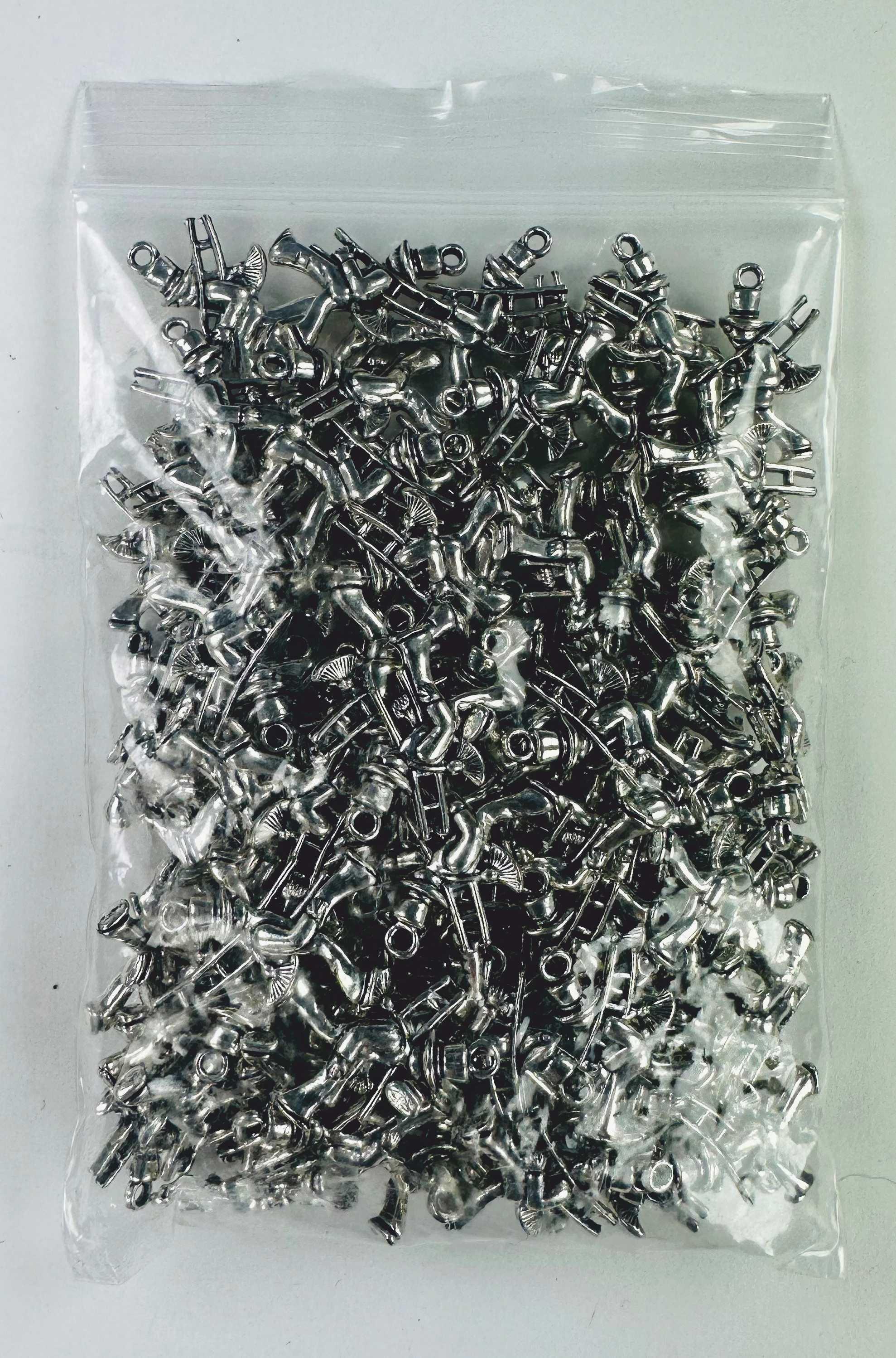 Schornsteinfeger-Figuren, silberfarben (100 Stk.)