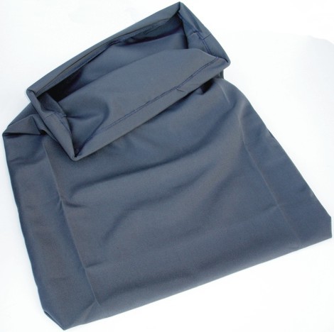 Rußsack grau mit Bügel 60 cm Rußsack grau mit Bügel 60 cm