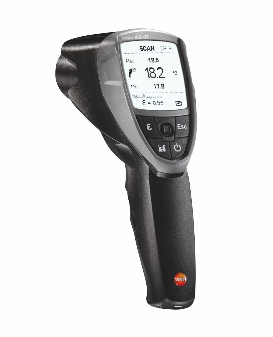 testo 835-H1 - IR-Temperaturmessgerät mit Feuchtemessung