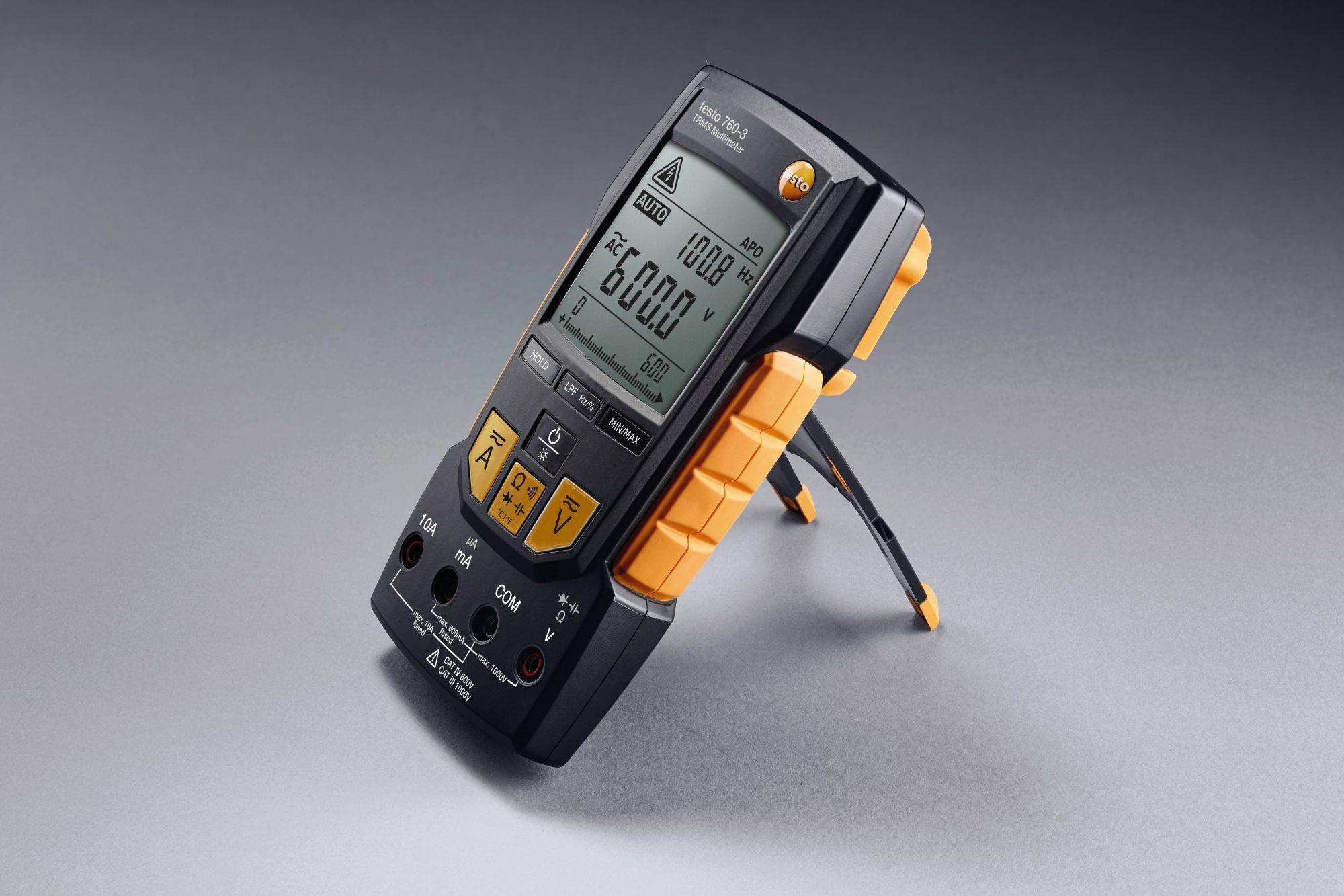 testo 760-3 TRMS Multimeter incl. 1 Set Measuring Leads