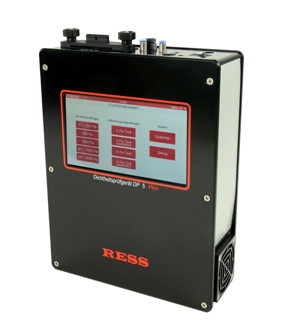 Testeur de fuite DP 5 avec chargeur et manuel d'utilisation