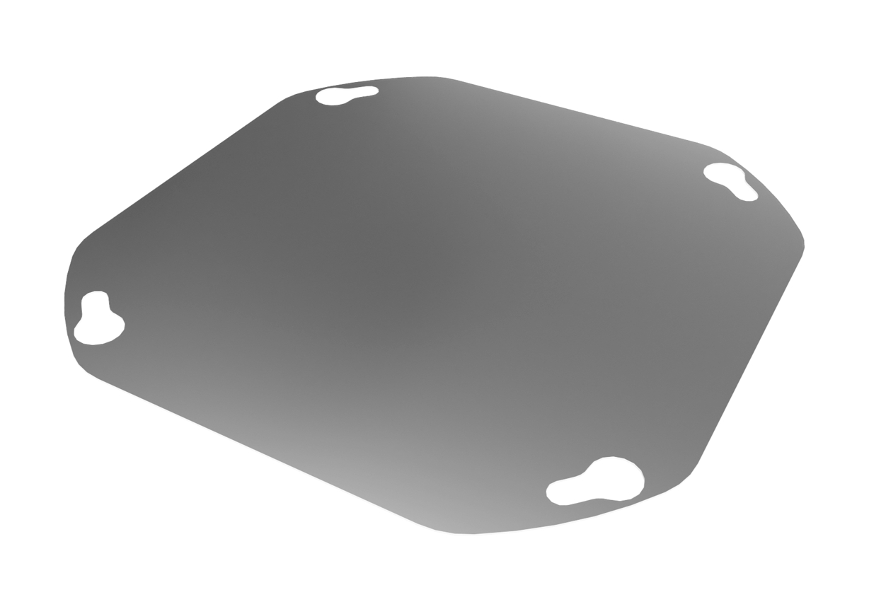 Flanschdeckel  für AIRJEKT®1 Outdoor