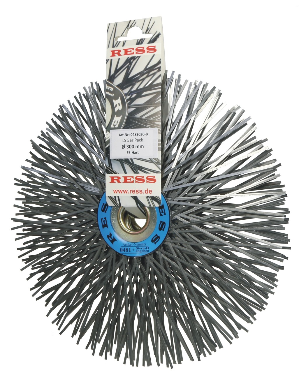 Leinsterne Federstahl mittel 5er-Pack Leinsterne Federstahl mittel 5er-Pack