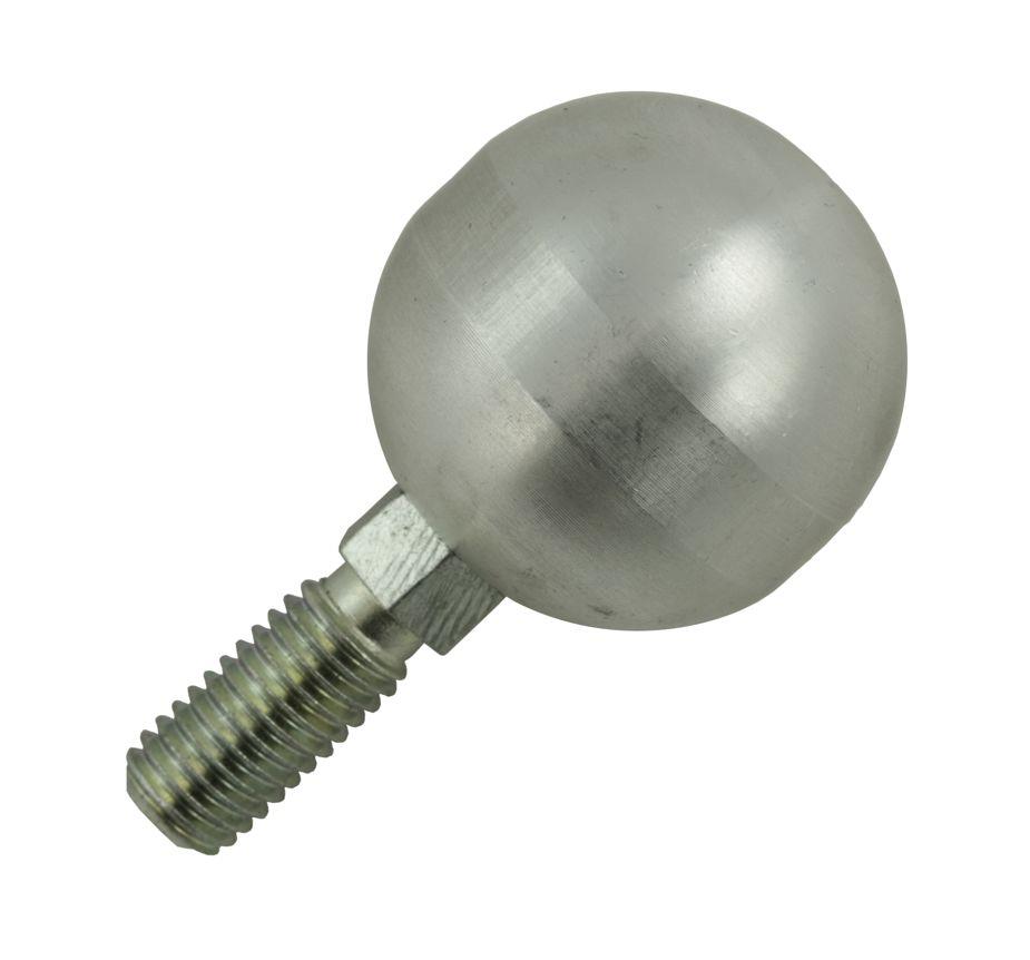 Alu-Endkugel mit Zapfen M10 Alu-Endkugel mit Zapfen M10