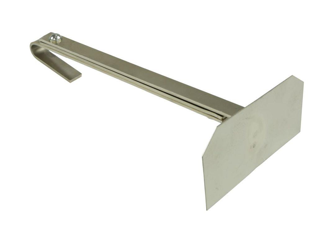 VA-Kratzer 3-teilig, Kratzblech 6x12cm VA-Kratzer 3-teilig, Kratzblech 6x12cm