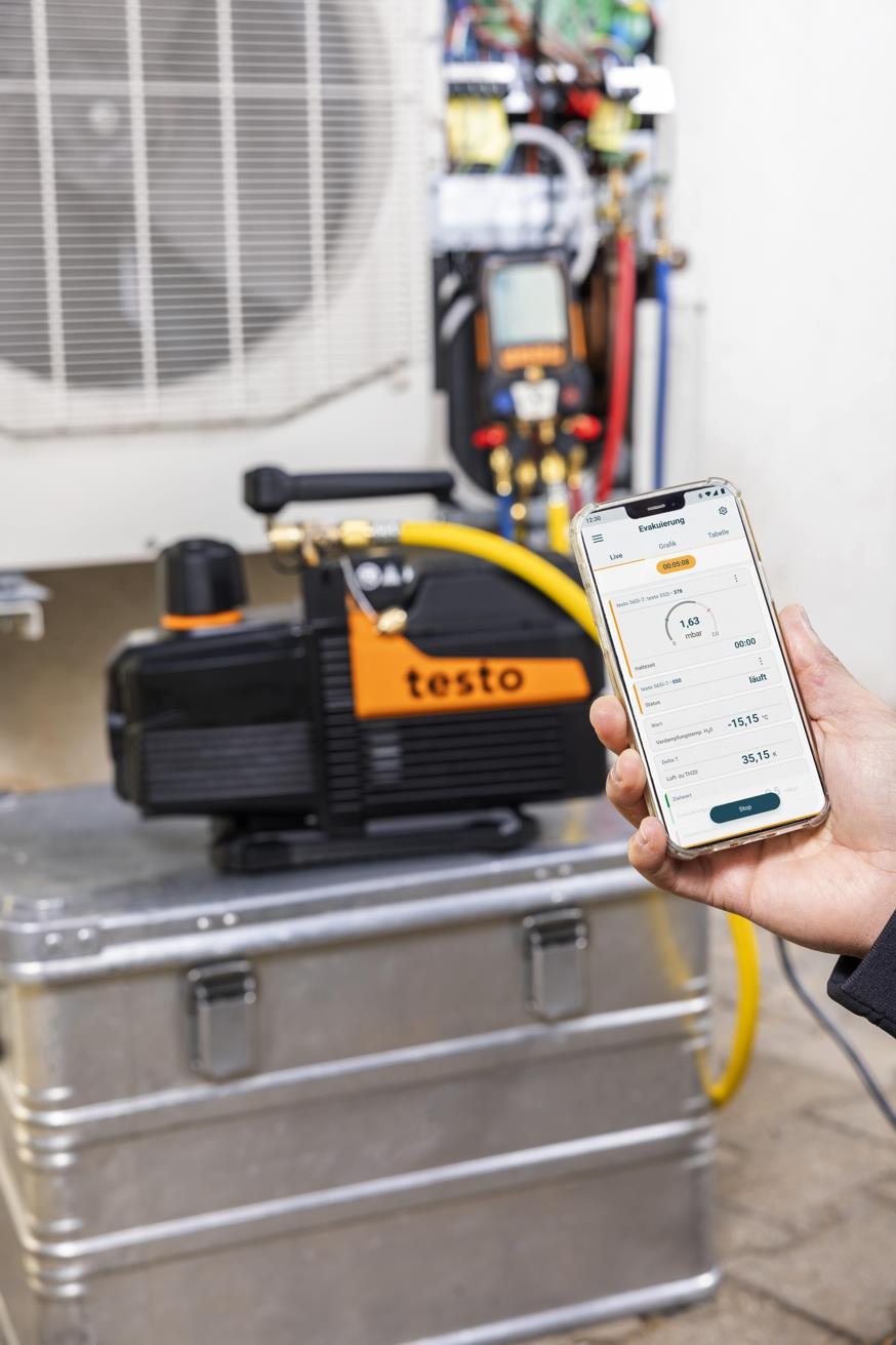 testo 565i 7 CFM - Smarte Vakuumpumpe