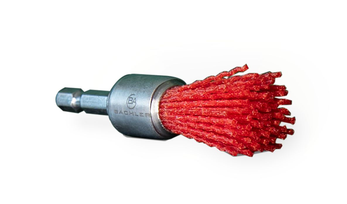 Nylon niche cleaning brush