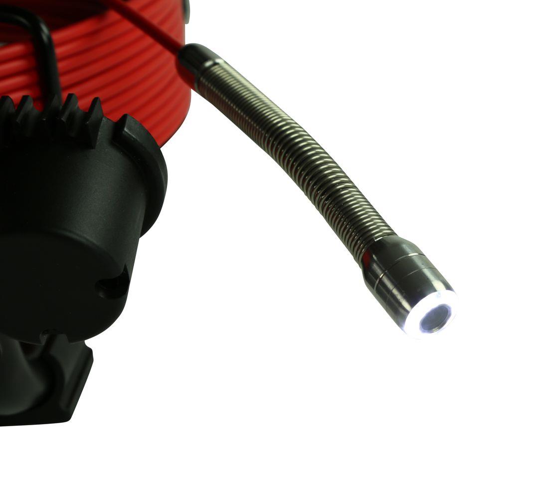 Caméra d'inspection de canalisations HD RK 30, Ø18 mm / Ø4,8 mm / 30 m rouge