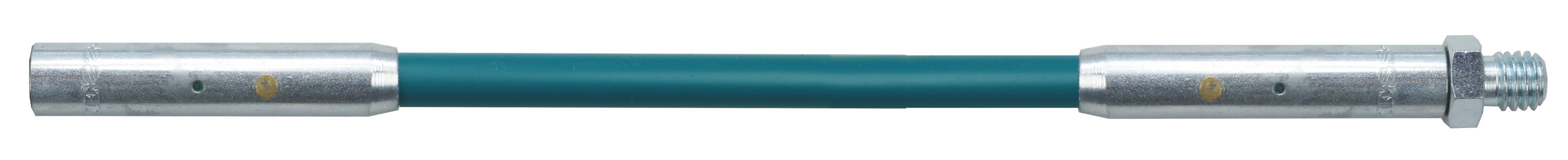 GFK-Stange 12 mm 1 m lang Verlängerungsstange mit Gewindestück