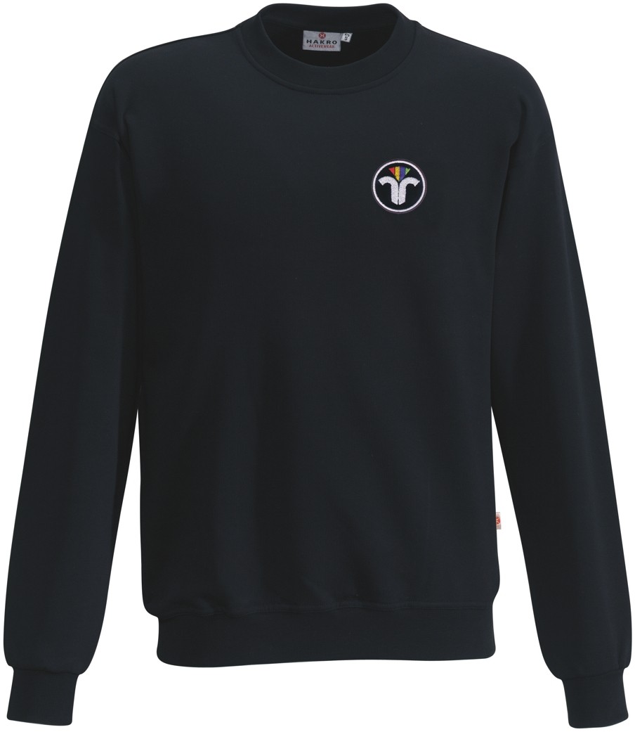 Sweatshirt with ZIV emblem