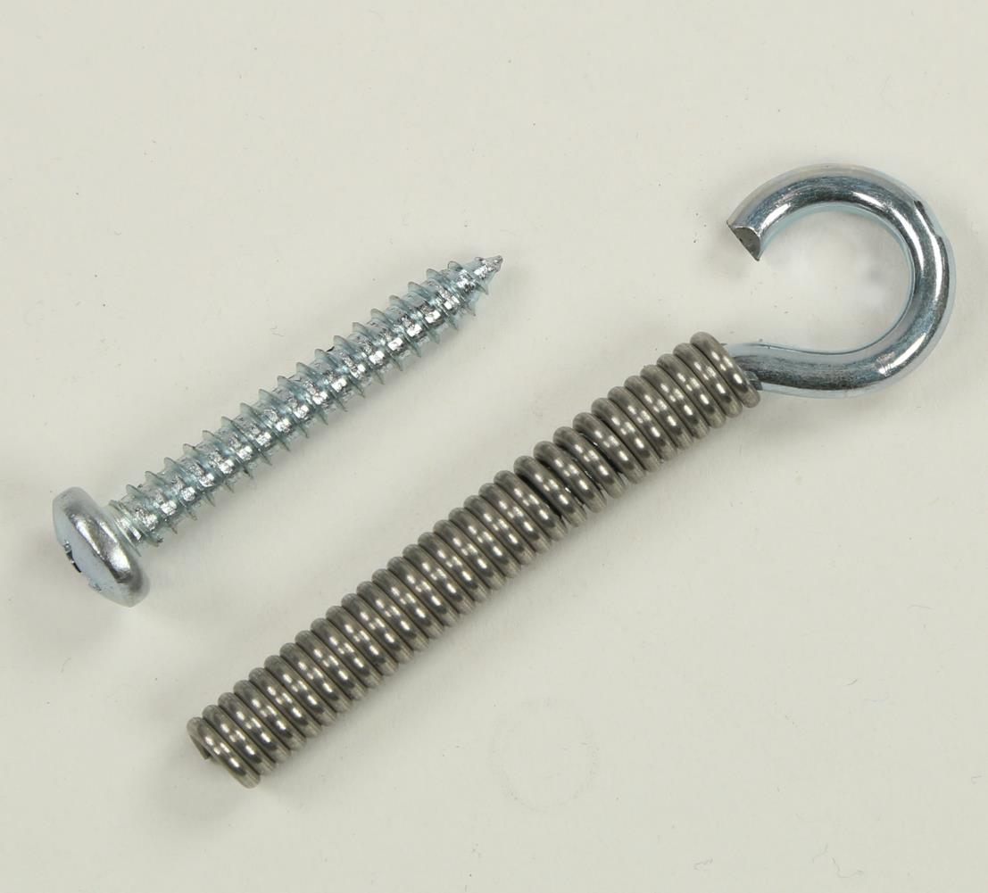 Federsicherung mit Öse und Schraube