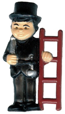 Figurines de ramoneurs 2 cm