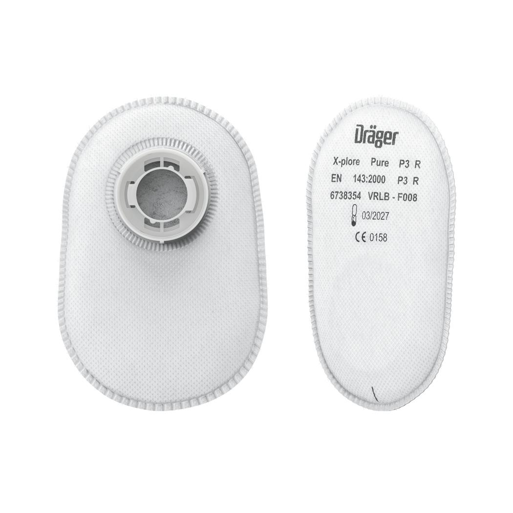 Dräger Dust Protection Filter P3 R for X-plore 3300 (1 Pair)