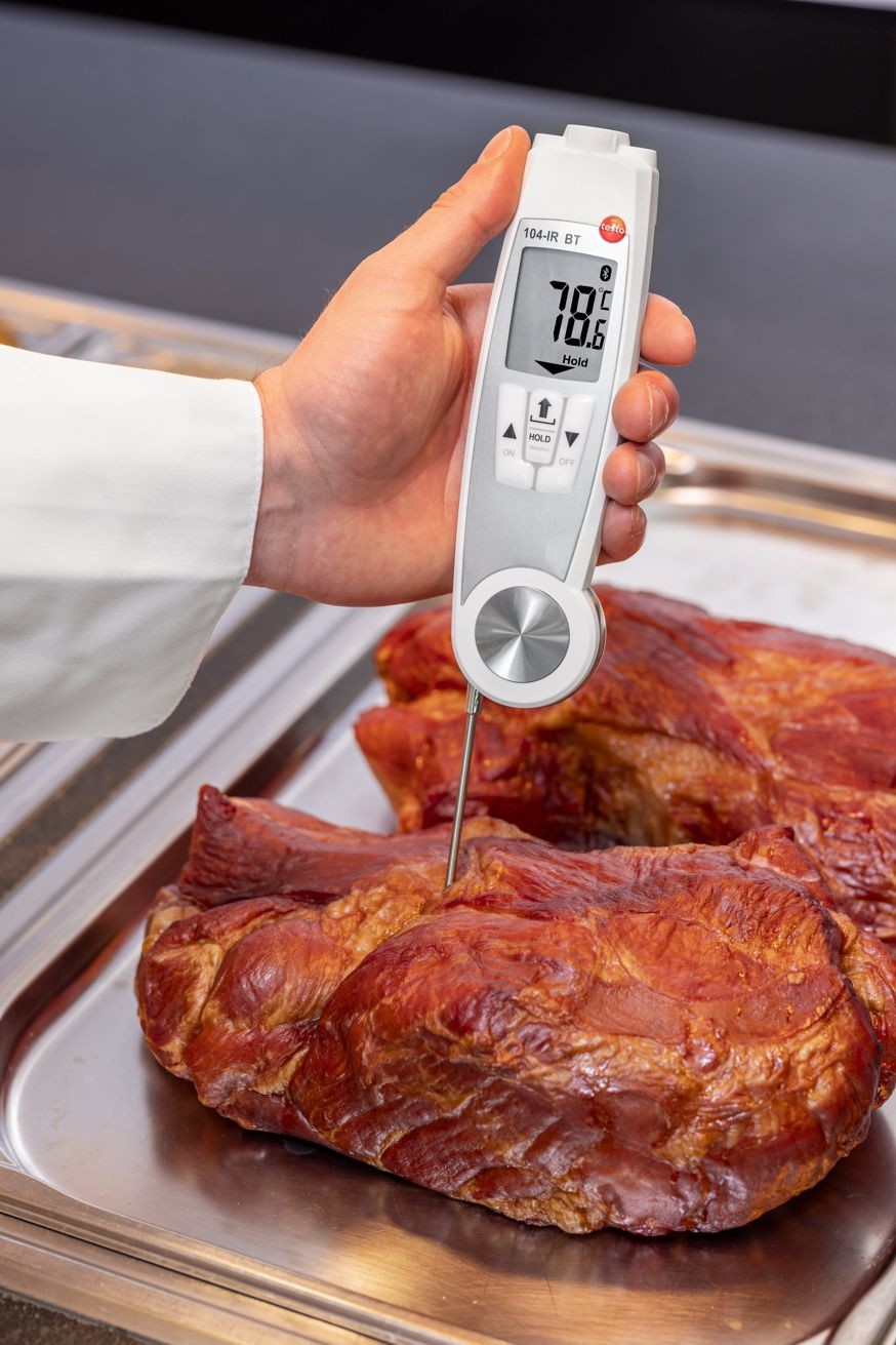 testo 104-IR BT - Infrarot-Einstech-Thermometer mit App-Anbindung