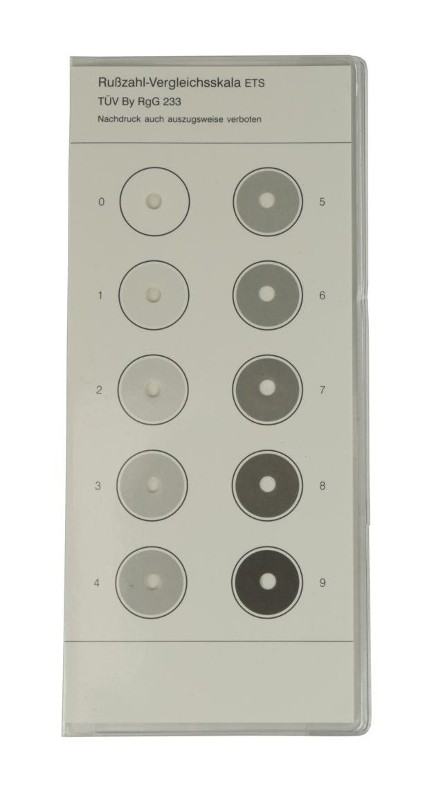 Rußbildvergleichsskala Rußbildvergleichsskala