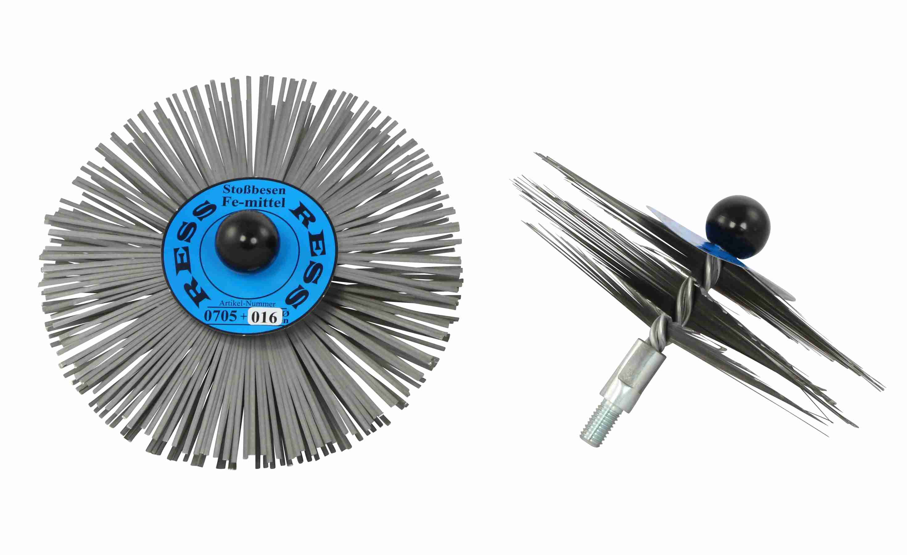 Stoßbesen Federstahl hart