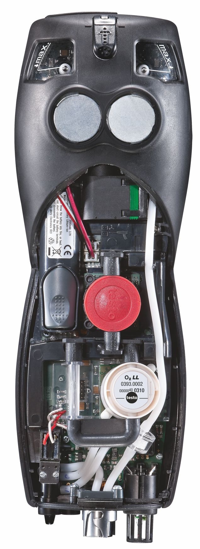 testo 330-2 LL Flue Gas Analyzer, RGS 300 mm, VT Probe 190 mm, Charger