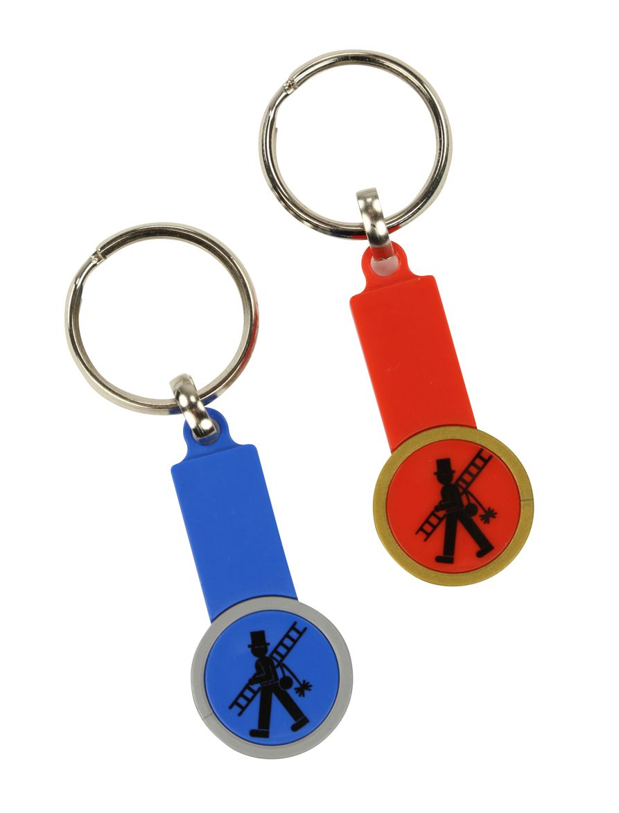 Einkaufswagenlöser "Schornsteinfeger" 2 in 1 (150 Stück)