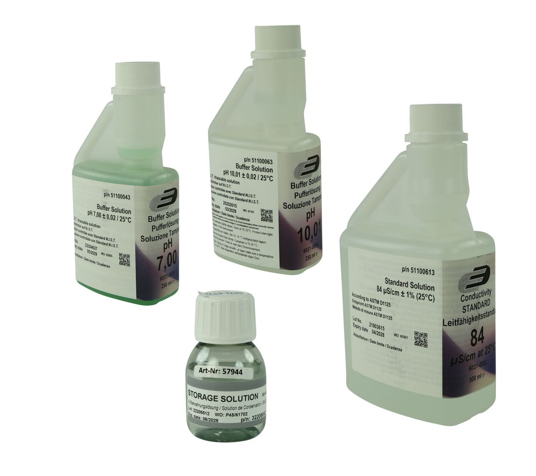 Liquid set for pH tester