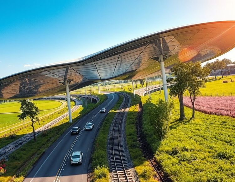 Solarautobahnen als innovative Energielösungen