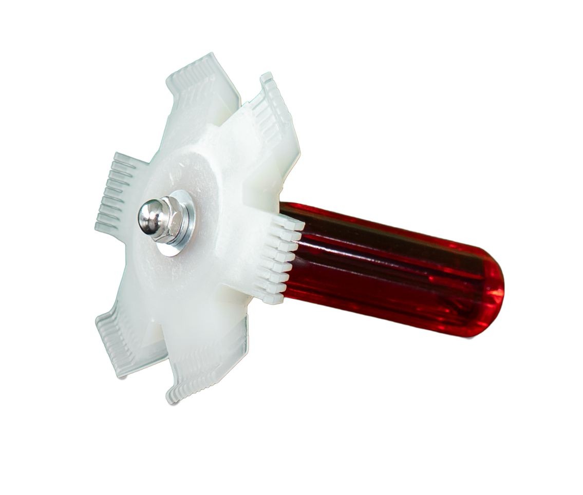 Wärmepumpen Lamellen-Pilzkamm (6 Abstände)