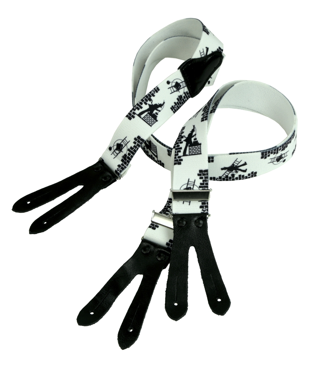 Hosenträger mit Schorni-Motiven und Schlaufen