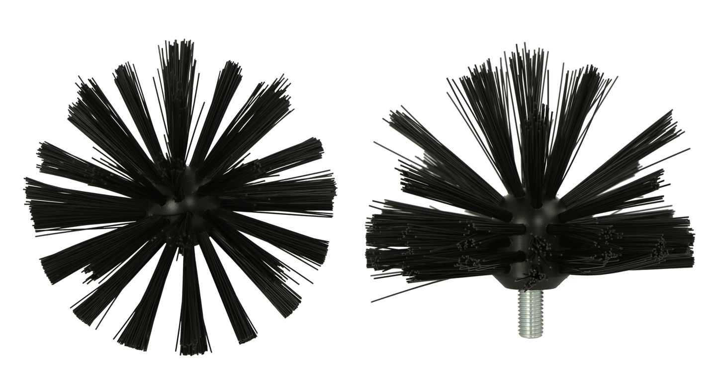 Igelbürstenkopf mit Nylonbesatz