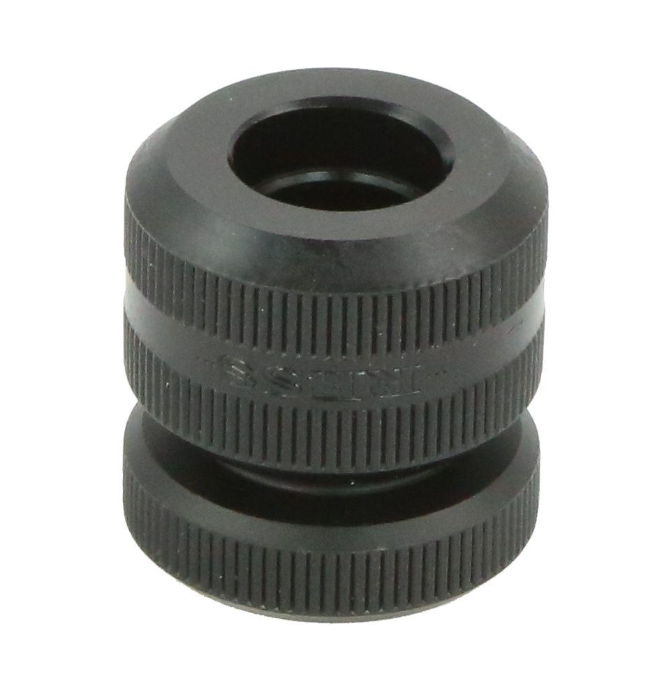 Nippelverschraubung Kunststoff, schwarz