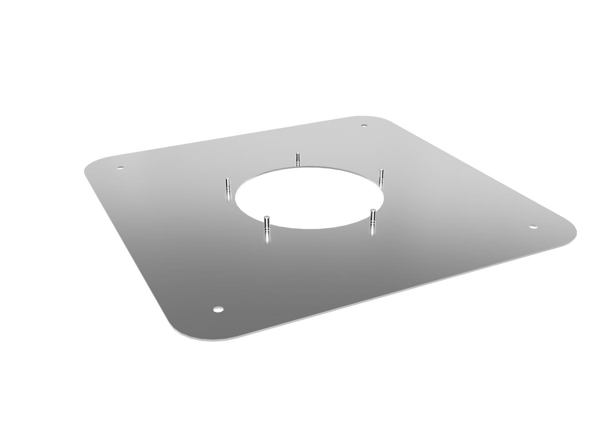 Schraubplatte für AIRJEKT®1 Outdoor Top Schraubplatte für AIRJEKT®1 Outdoor Top