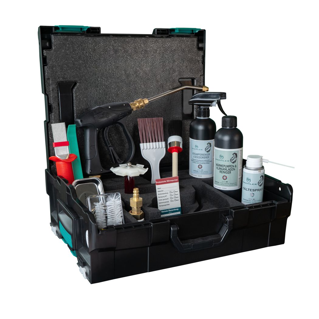 Klimaanlagen & Wärmepumpen Wartungsset in L-BOXX