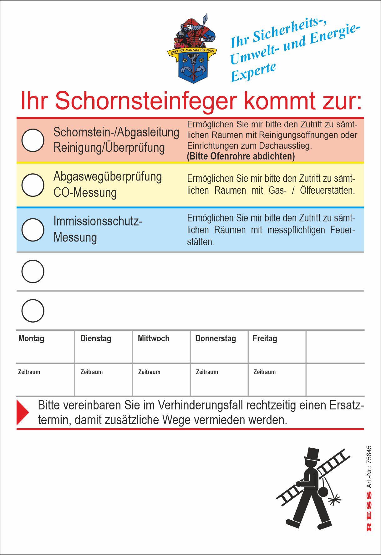 Anmeldezettel "Florian" DIN A6 Anmeldezettel "Florian" DIN A6
