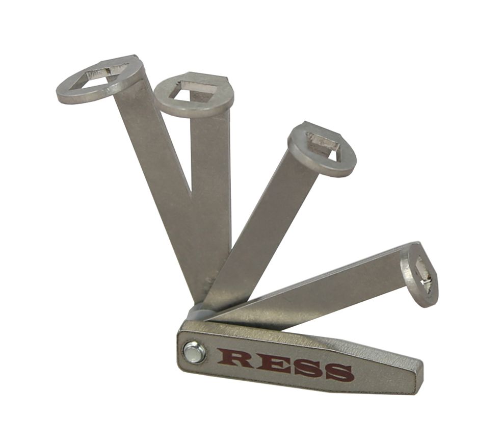 Clé multiple en acier inoxydable, combinaison