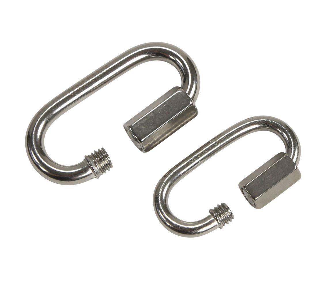 Kettenschraubglied Edelstahl - 4er-Pack Kettenschraubglied Edelstahl - 4er-Pack