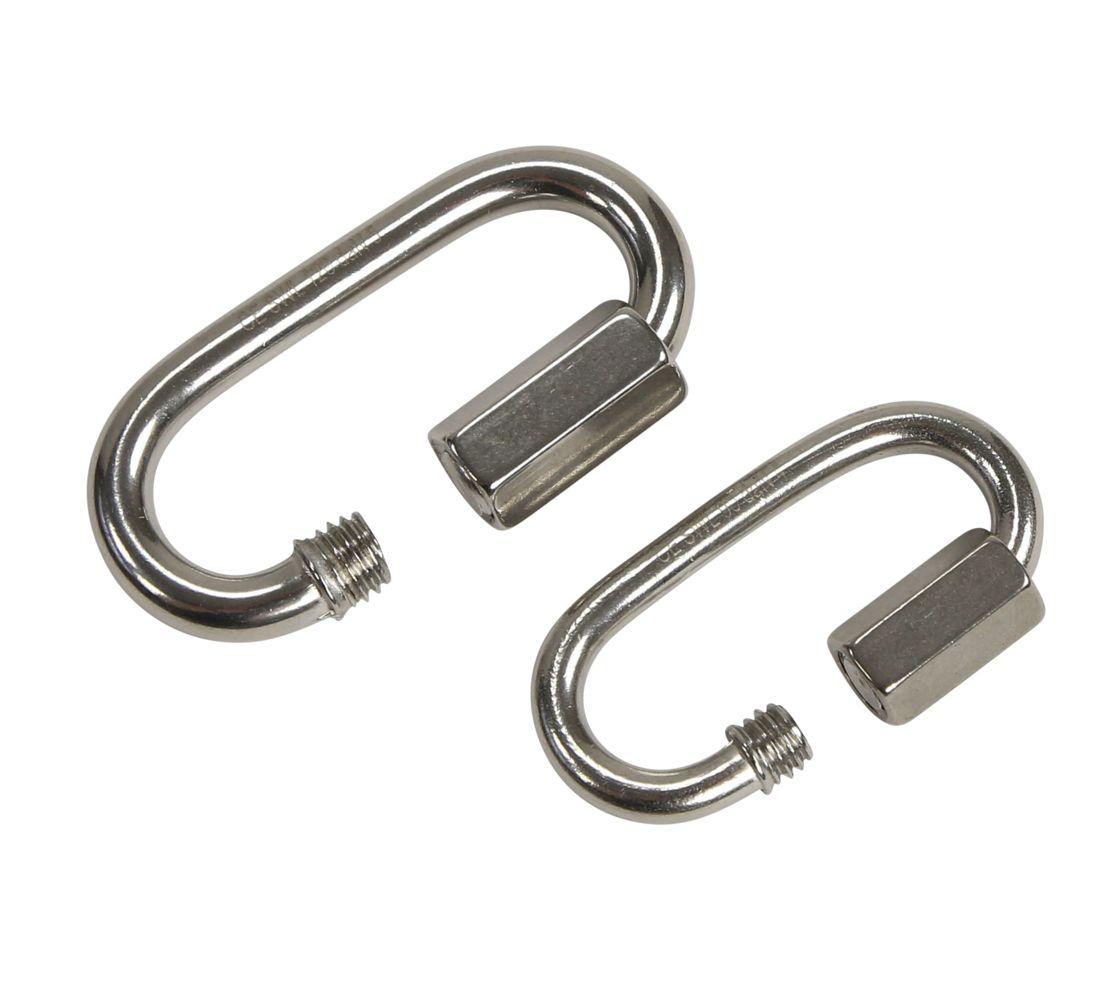 Kettenschraubglied Edelstahl - 4er-Pack