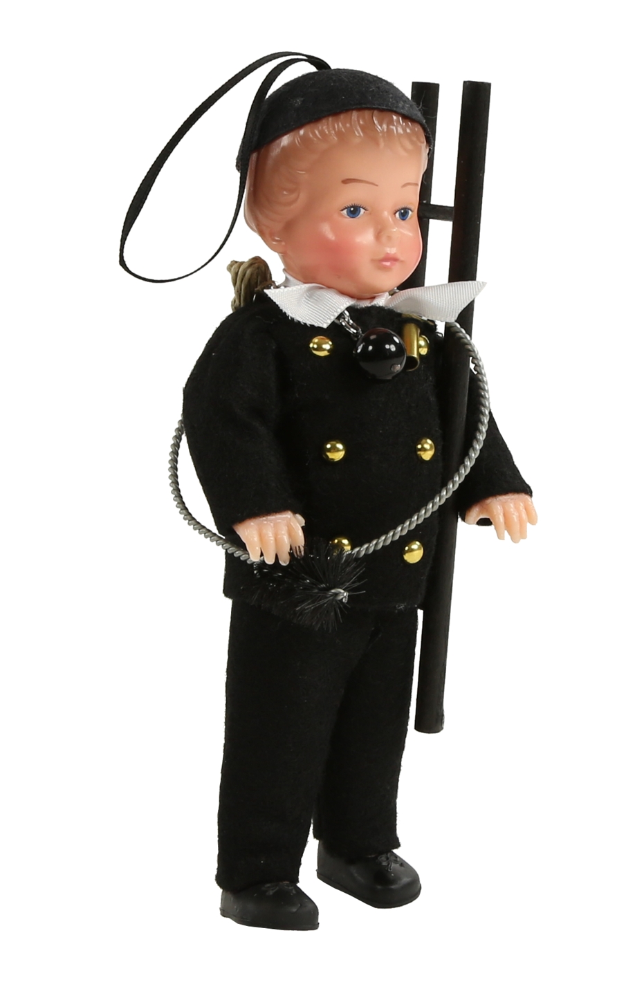 Schornsteinfeger-Puppe, 16 cm, mittel