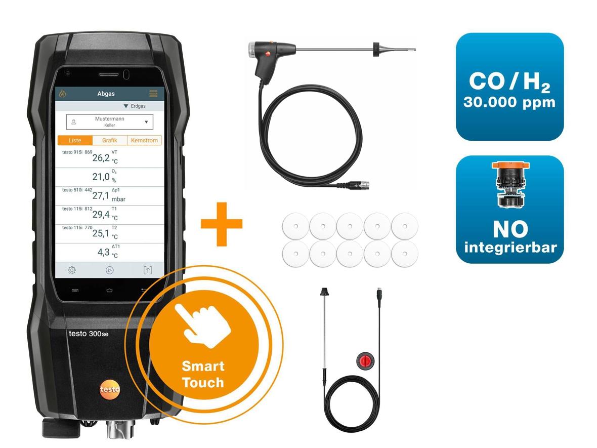 testo 380 Feinstaubmesssystem mit testo 300 SE Aktionspreis! testo 380 Feinstaubmesssystem mit testo 300 SE Aktionspreis!
