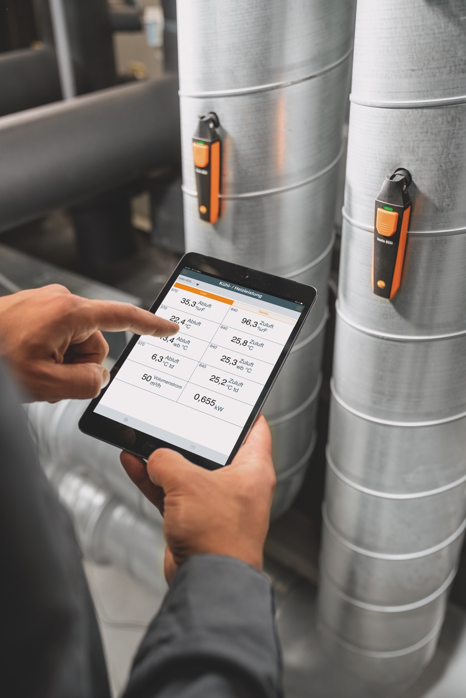 testo 605i - Thermo-Hygrometer with Smartphone Operation