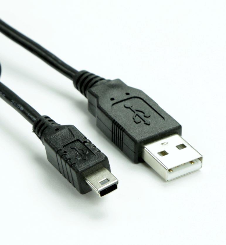 USB 2.0 Kabel - Länge: 1 Meter Typ A auf Typ B Mini
