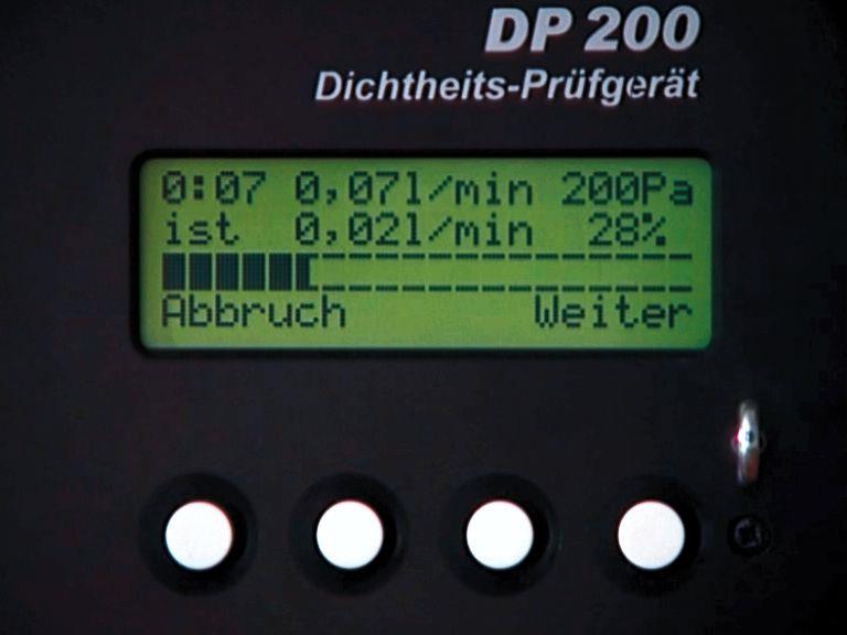 Dichtheitsprüfgerät DP 200