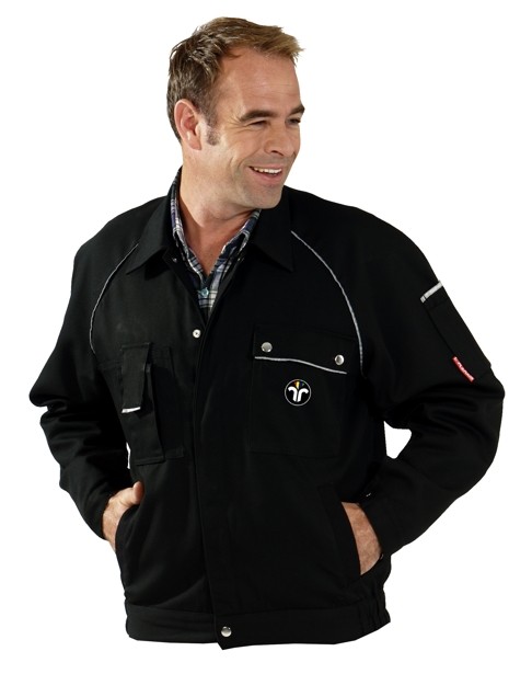 Canvas-Messblouson mit ZIV-Emblem Canvas-Messblouson mit ZIV-Emblem