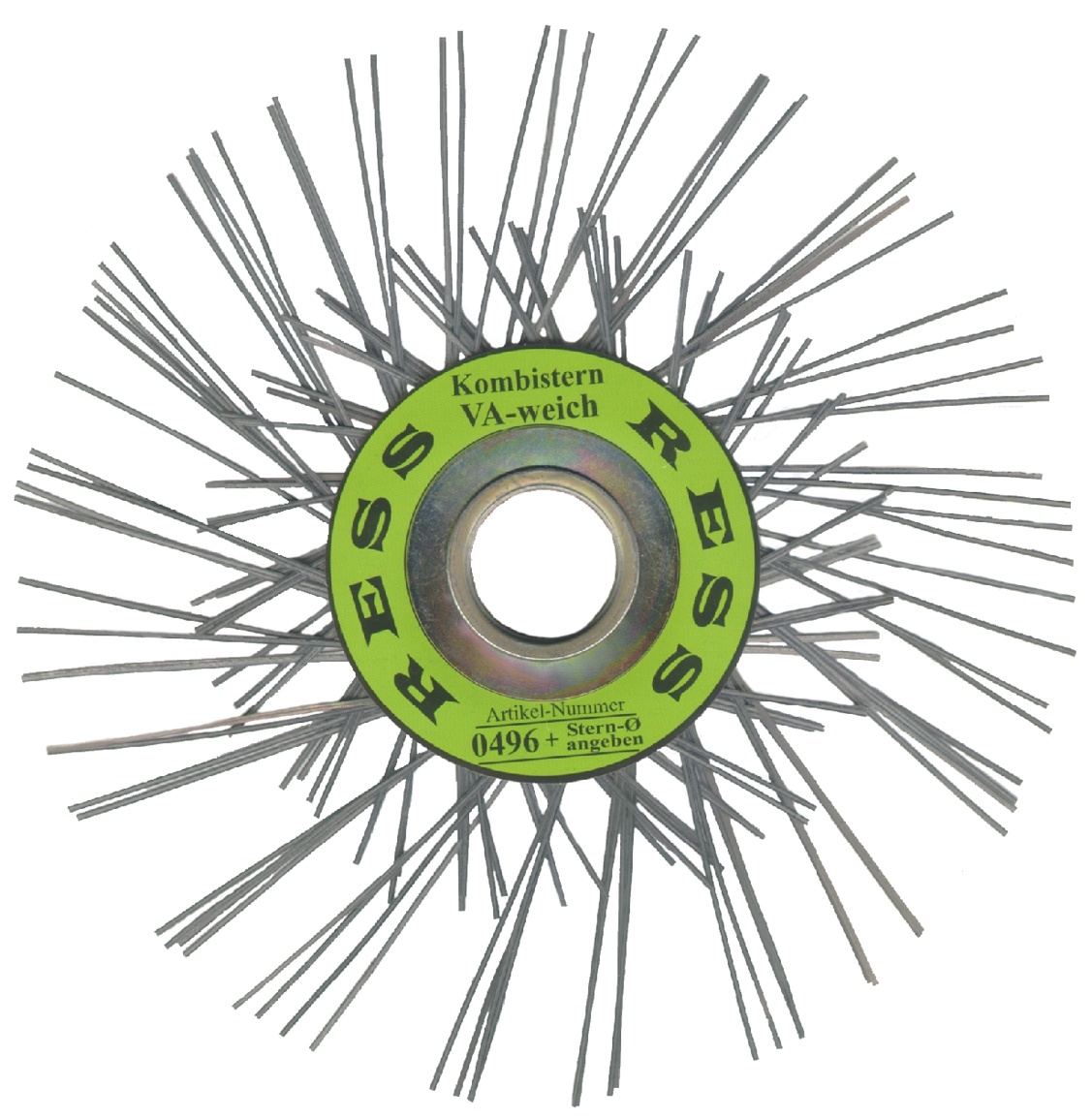 Brosses étoiles combinées en acier inoxydable, lot de 3