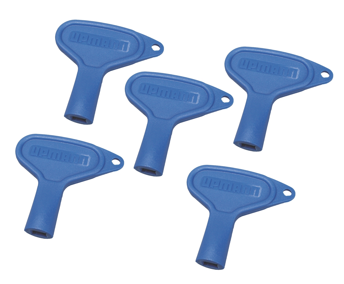 Clé pour porte de cheminée - plastique (lot de 5)