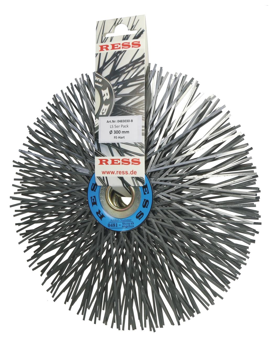Leinsterne Federstahl hart 5er-Pack Leinsterne Federstahl hart 5er-Pack