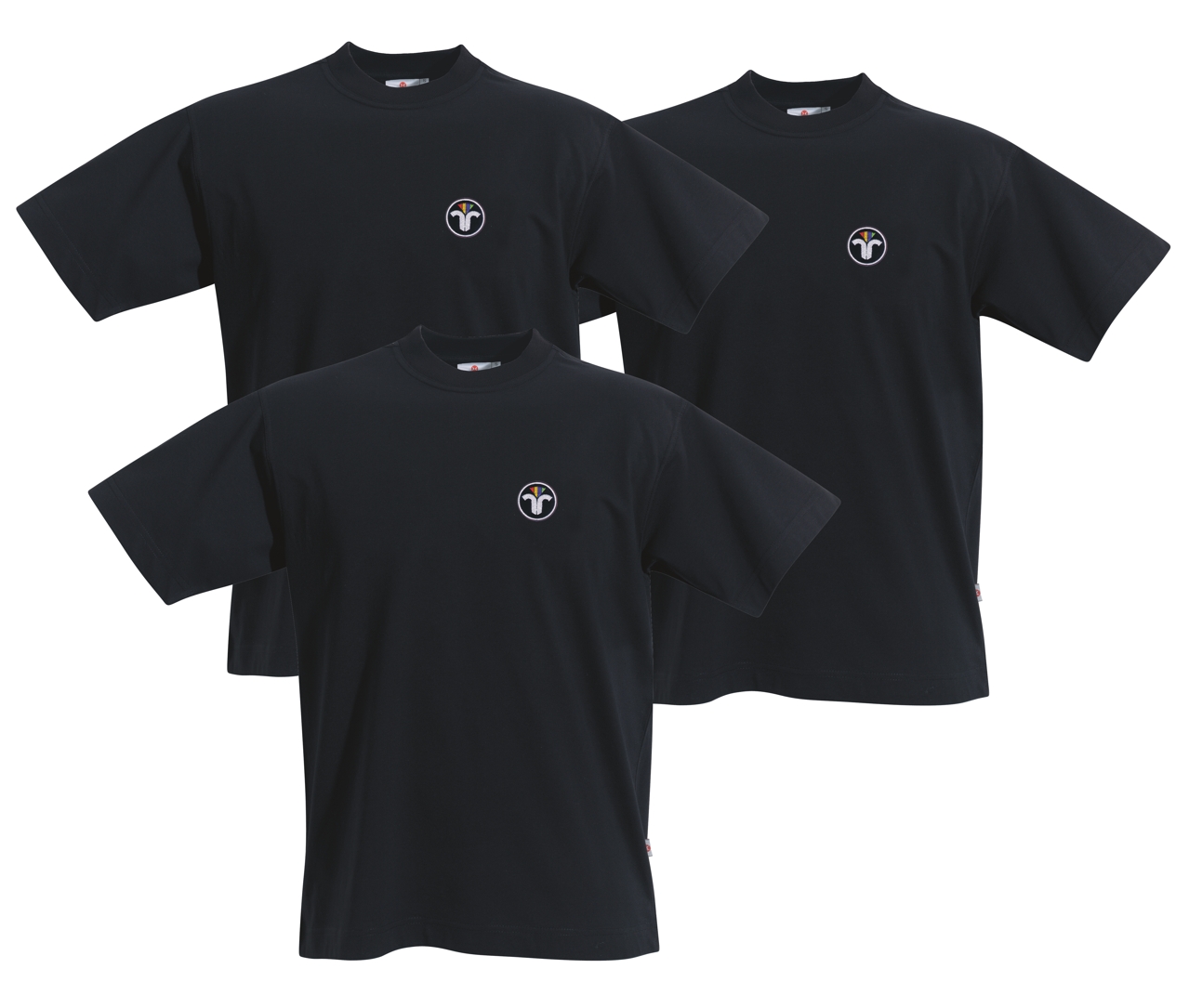 T-Shirt Rundhals mit ZIV-Emblem