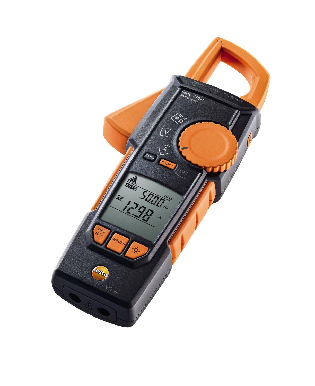 testo 770-1 TRMS Clamp Meter + 1 Set Measuring Leads